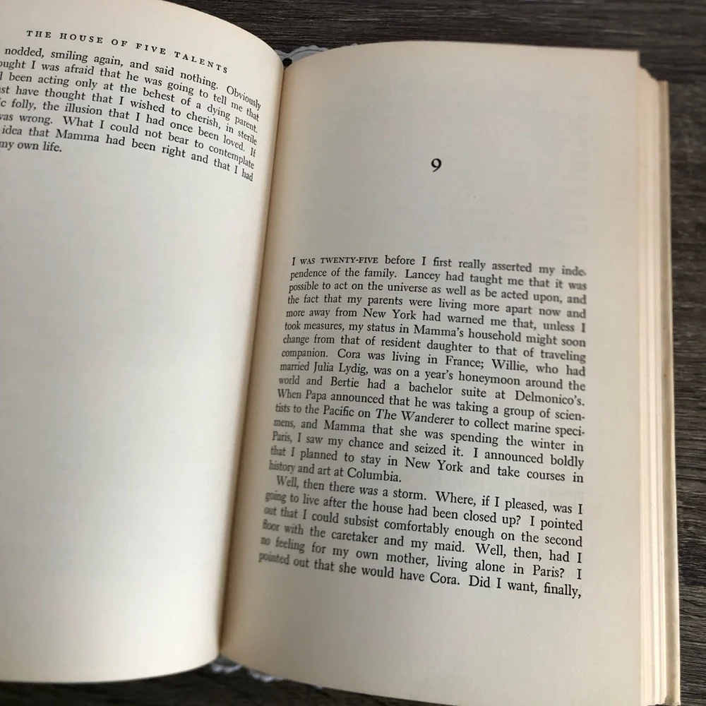1960 The House of Five Talents by Louis Auchincloss - Picture 6 of 15